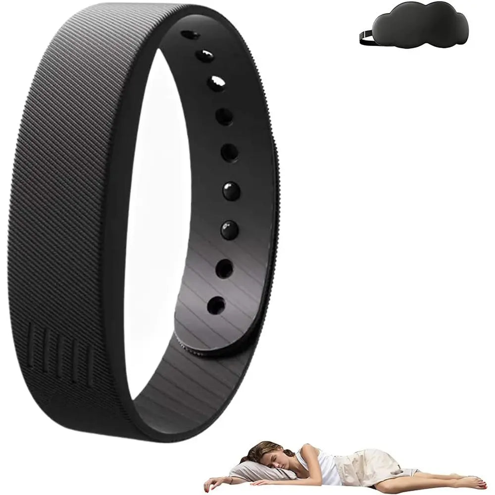 LED Digital Alarm Clock Watch Adjustable Snooze-Proof Alarm Bracelet with Running Pedometer Waterproof Vibrating Alarm